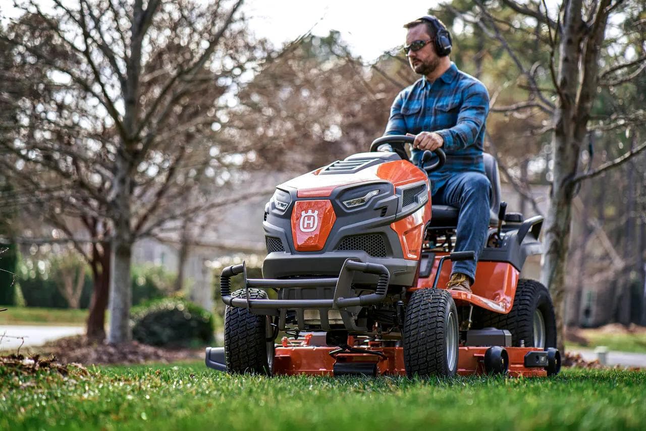 Driving Garden Tractor